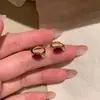 Pendientes de Plata de Ley S925 Huevo de Paloma Completamente Diamantados para Mujer, Estilo Vintage, Pendientes de Diseño de Nicho de Alta Gama, Populares en Xiaohongshu