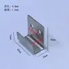 Acero Inoxidable Canal en Forma de U Borde en Forma de U Hebilla en Forma de U Pieza de Fijación en Forma de U Soporte de Fijación en Forma de L Clip de Código de Colgado Específico para Azulejo Ninguno