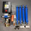 Plataforma Elevatória Hidráulica para Caminhão Basculante, Altura Oculta Aumentada Elevação Automática Controle Remoto Plataforma Plana, Kit Completo de Acessórios de Alargamento