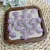 Acessórios de Pingente para Pulseira com Design de Caixa de Renda de Lavanda Natural