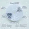 Kit de Material para Corrente de CelularKit DIY para Iniciantes Kit de Material Artesanal para Corrente de Celular Contas de Posicionamento Fecho Duplo Anel Fio de Aço