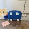 Bolsas Infantis 2026 Nova Desenho Animado Fofo Menino Bebê Carro Pequena Bolsa de Ombro Estilosa Pequeno Menino Bolsa Transversal