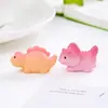 Boneca Dinossauro Colorida Nova Fofa Transfronteiriça Decorações DIY Fofas Acessórios Enfeites Pequenos para Carro Mesa