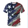 Explosiones transfronterizas 2023 camiseta de manga corta fábrica de origen directo suministro primario transpirable que absorbe el sudor impresión digital HD