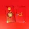 Set de Regalo de Sobre Rojo Caballo Atractor de Fortuna de Oro Puro 999, Souvenir del Evento del Año del Caballo, Compras Corporativas para Empresas, Venta al por Mayor y Distribución