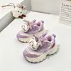 Zapatos de correr de algodón para niños de 28-32 yardas, zapatos para niños, suela suave, zapatos para caminar de bebé, zapatos de algodón para niños, zapatos deportivos de suela suave para invierno