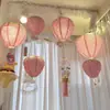 [Fresa Rosa] Adornos Colgantes Decorativos para Habitación de Linternas para Niñas, Adecuados para Ambiente de Sala de Estar y Dormitorio, Decoraciones de Año Nuevo