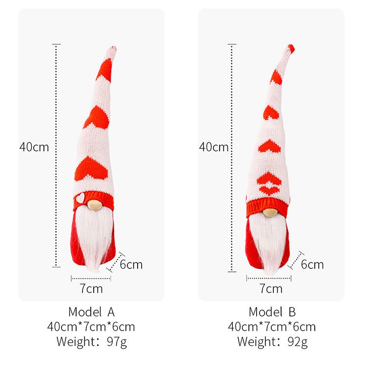 大爱心针织帽鲁道夫公仔_03