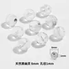 Tinta Tao Color Negro Natural Fantasma Cuentas Sueltas 7-11 mm Cuentas DIY Pulsera de Cristal Negro Pulsera Accesorios de Cuentas Material