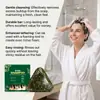 Shampoo Sólido Suave de Alecrim Extratos de Plantas Herbais Raízes Fortes e Gentis Cabelos Lisos e Bonitos Lavagem e Cuidado Diário dos Cabelos