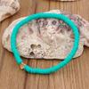 Explosiones Pulsera de Estilo Étnico Europeo y Americano de Playa Transfronteriza Hilo de Cerámica Suave de Color Mixto Pulsera Larga de Cuerda de 6 mm