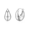 Pendientes Anchos de Plata S925 con Forma de Gota de Agua para Mujer Lujo Accesible Pendientes Estilo Pequeña Fragancia Pendientes Transfronterizos Europeos y Americanos Venta al por Mayor