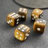 Dado de Piedra Personalizado Creativo Cubo 15mm Amatista Tallada para Juegos de Mesa y Manualidades, Superventas Transfronterizo