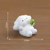Bonecas Criativas Fofas da Série Cachorrinhos Domésticos Acessórios de Decoração DIY para Casa de Bonecas Mini Paisagem Enfeites Pequenos para Desktop