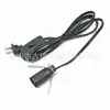 Fio Plug Suporte de Lâmpada 303 Interruptor Rocker Kit de Fios Cabeça de Lâmpada Fio com Interruptor