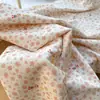 Tela de Algodón 40 Hilos Estampado Digital Dibujos Animados Flores Pequeñas Primavera y Verano Ropa Infantil DIY Tela para Ropa del Hogar