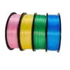 Filamento para impressão 3D PLA+ seda dourada multicolor 1,75 mm fábrica de origem comércio exterior impressora FDM AMS universal