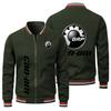 Jaqueta AliExpress Amazon Wish Transfronteiriça Jaqueta com Logo de Carro Estilo Personalizado Roupas Masculinas Personalizadas