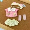 Ropa para muñeca patata mini de 14 cm Conjunto de atuendo para muñeca española Mia vestido overol venta al por mayor
