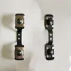 Accesorios para Tubo de Humo para Carne a la Barbacoa, Caja de Tirador de Cable de Acero con Cierre Rápido, Caja de Resorte, Brida con Rodamiento de Bolas, Puerto de Aceite, Pinza para Papel de Aluminio