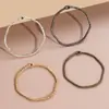 Pendientes Geométricos Irregulares de Aleación de Lujo Ligero Europeo y Americano Transfronterizos Pendientes de Aro de Moda