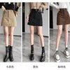 Moda moda corduroy saia nova A- linha saia feminina emagrecimento saia capa diária casual hip saia z