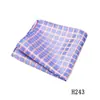 Pañuelo de Bolsillo para Traje de Hombre, Alta Densidad de 1200 Puntos, Seda Artificial, Accesorio para Traje, Pañuelo Jacquard, Bufanda Cuadrada, En Stock