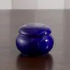 Pequeno mini pote de cerâmica para chá, frasco de creme labial, pote para pomada, pílulas, bálsamo cosmético, armazenamento de pó, pote selado