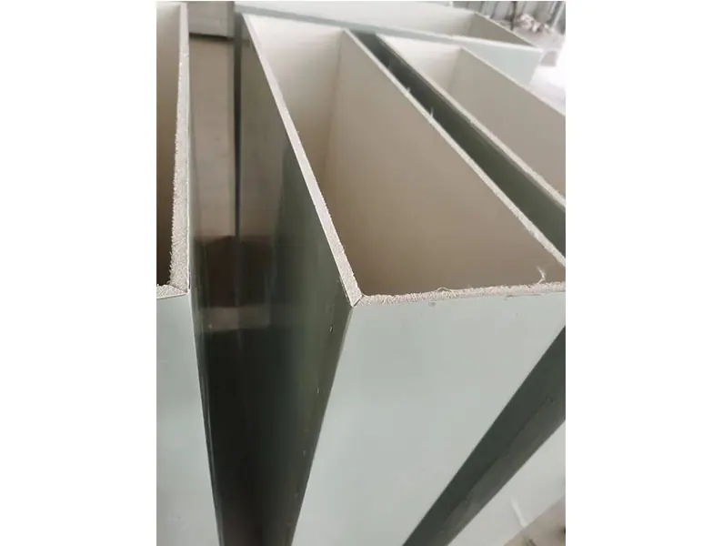 高结晶钢面镁质复合排烟风管