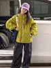 Nueva Chaqueta Casual de Otoño para Niñas Medianas a Grandes Ropa Infantil Niñas Sudadera con Cremallera Cortavientos Chaqueta Top Elegante