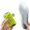Plantillas desodorantes de artemisa para hombres y mujeres, transpirables, absorbentes de sudor, antiolor de pies, alivio del dolor para estar de pie mucho tiempo, amortiguación deportiva, absorción de impactos, plantillas de suela suave
