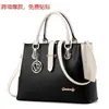 Bolsa Popular para Mujer de Taizhou de Exportación Transfronteriza 2025 Nuevo Bolso de Mano de Moda Combinación de Colores Moderna Bolso Cruzado de Hombro Único de Gran Capacidad