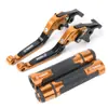 Aplicável para Yamaha FZ6R/N FZ6S FZ8 Alavancas de Freio e Embreagem Dobráveis Modificadas Manoplas de Guidão