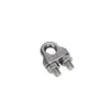 Acero inoxidable 304 abrazadera para cable de acero abrazadera de cable de acero abrazadera de cable en forma de U abrazadera de cuerda alta resistencia para cuerda marina tarjeta de cuerda marina venta al por mayor
