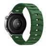 Correa de Reloj Magnética de Silicona con Escamas de Dragón Adecuada para Huawei Gt6 Gt5 Samsung 18 20 22mm Pulsera Magnética Plana de Dos Colores