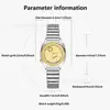 Relojes Originales Auténticos Millennium para Hombres y Mujeres, Estilo Japonés Estilo Mediados de Siglo Estilo de Primavera Nicho Retro Relojes de Cuarzo para Pareja