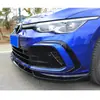 Adequado para Volkswagen Golf 8Rline Pá Dianteira de Três Peças Lábio Frontal Golf 8Rline 3Peças