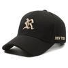 Sombrero de tela de piña para hombre y mujer, mismo sombrero para el sol, casual, versátil, bordado con letras, gorra con visera, gorra de béisbol para deportes al aire libre