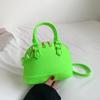 Bolsa Pequena Feminina Nova Moda Primavera 2023 Retro Portátil Bolsa Concha Simples Casual Ombro Transversal Bolsa Feminina