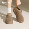 Zapatos Mula de Suela Gruesa de Cobertura Total Augushiden para Mujer, Nuevos de Otoño 2026, Zapatos Slip-On Vintage de Suela Suave Que No Cansan Tus Pies