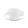 En Stock Al Por Mayor Nuevas Tazas de Café de Cerámica Australianas Juego de Tazas de Cerámica Tazas Vajilla Uso en Hotel Oficina Hogar Blanco Puro