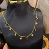 Artesanía Cepillada Italiana Cruz del Vaticano Colgante Bicolor Dorado Collar en Capas Lágrima de Rupert Vintage