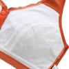 Zhangyan Nuevo Encaje Encaje Sujetador para Mediana Edad Cómodo Sin Aros de Acero Ropa Interior para Mediana Edad Hebilla Frontal Chaleco de Madre