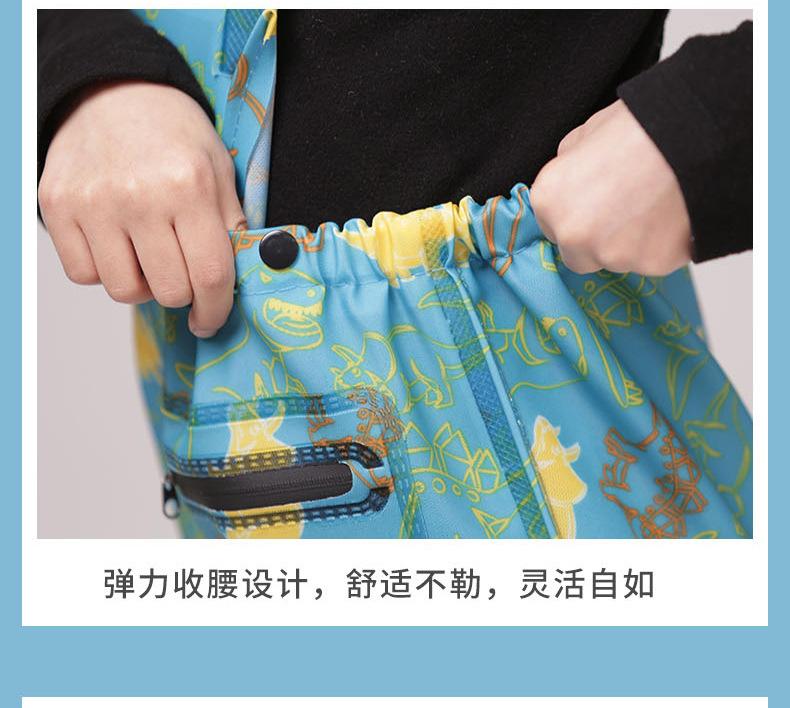 儿童下水裤,防水雨