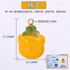 Pingente de Cristal de Ágata Amarela Natural Acessórios para Pulseira DIY Feita à Mão Acessórios de Enfeite Único Pequeno Gota