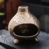 Incensário de Cerâmica Transfronteiriço Suporte para Palo Santo Bandeja Queimadora para Madeira Sagrada Peruana