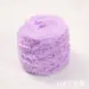 Gorro de Orejas de Gato Terciopelo de Imitación de Visón Piel Sintética Visón de Imitación Lana Gruesa Bolso Hecho a Mano Gancho para Bufanda DIY Material para Zapatos Hilo