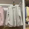 Estilo Japonês 2026 Outono Nova Camisa Feminina de Manga Longa Single-Breasted Solta Listrada Casual Moda Camisa 491297