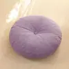 Almofada de linho para chão, estilo japonês para casa, removível e lavável, espessa, tamanho grande, para tatame, almofada redonda para preguiçosos, frete grátis