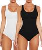 Nuevo Transfronterizo Tirantes de Alta Elasticidad para Mujer Suave Ajustado a la Cintura Transpirable Ropa Moldeadora del Cuerpo